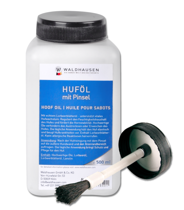 Waldhausen Hoof Oil with Bayleaf Oil, 500 ml