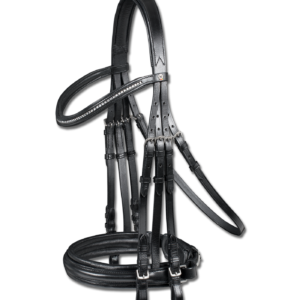 Waldhausen X-Line Double Bridle Jerez - Stang & Trens