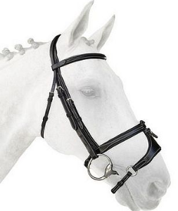 Silver*Crown Bridon Arezzo Muserolle X Nose