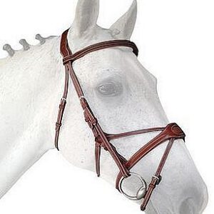 Silver*Crown Hoofdstel (Têtière Doha - Muserolle Spider)
