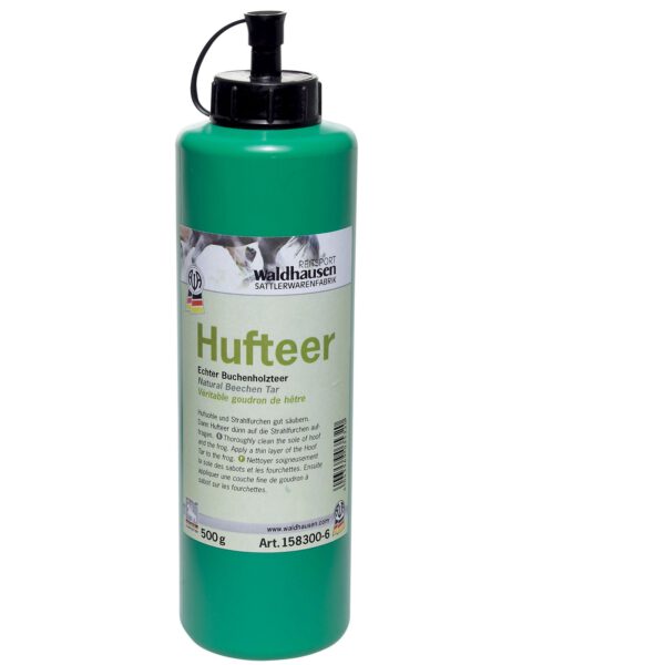 Waldhausen Hoof Tar - Bottle with nozzle, 500 g