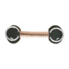 Finn Tack French leather bit , soft 13 cm - Afbeelding 2