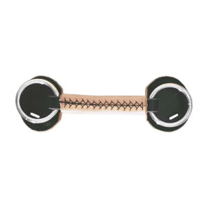 Finn Tack French leather bit , soft 13 cm