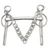 ZILCO Plain Mullen Mouth Liverpool Bit - 11.5cm - Afbeelding 2