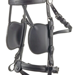 JP Saddlery - Classic Menhoofdstel van Zilco (kunststof)